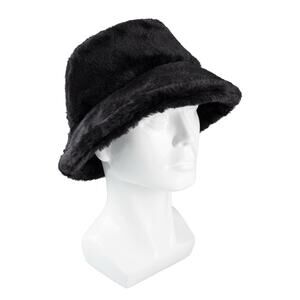 Jessica Simpson Faux Fur Barrel Hat NWT Measures 23" inside